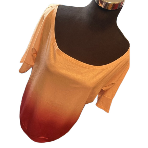 Unbranded Ombré Top - Size 1X - Stylish & Comfy - Picture 2 of 4